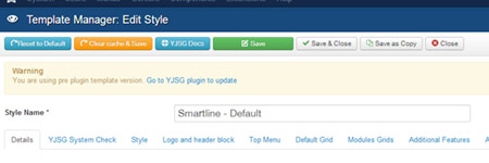YJSG Template Framework v2.0.0<br/>YJSG has an update