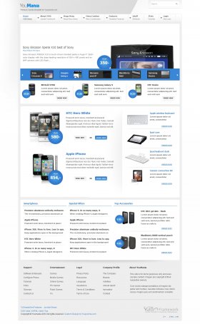 YouMania - Web Shop Joomla Template
