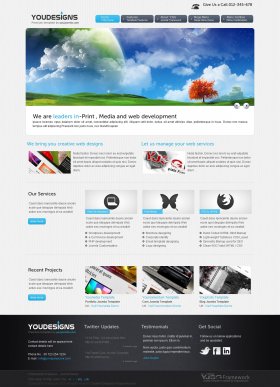 Youdesigns - Designer Portfolio Joomla Template
