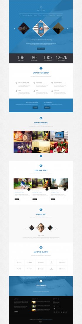 Cubicus - Multipurpose Joomla Template