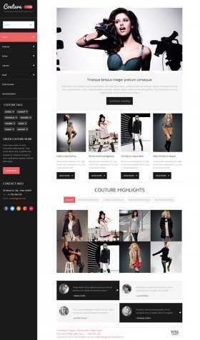 Couture - Joomla Fashion and Style Magazine Template