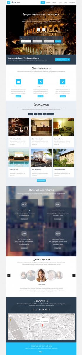 Traveland - Best Joomla Travel Template