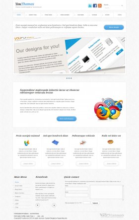 Youthemes - Personal Portfolio Joomla Template