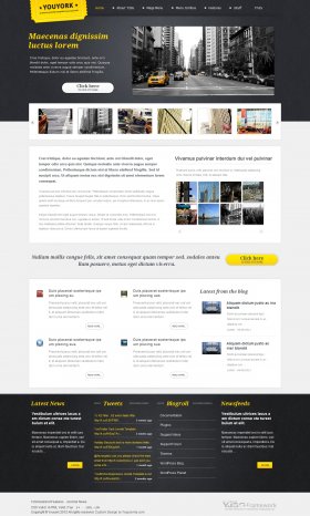 Youyork - City Portal Joomla Template