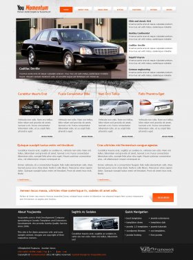 YouMomentum - Cars Joomla Template