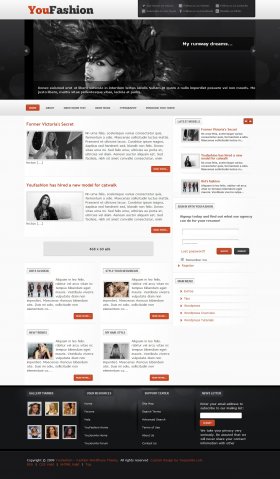 YouFashion -  Fashion WordPress theme