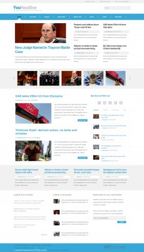 YouHeadline - News Magazine Joomla Template