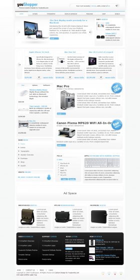 Youshopper - Joomla Ecommerce Template