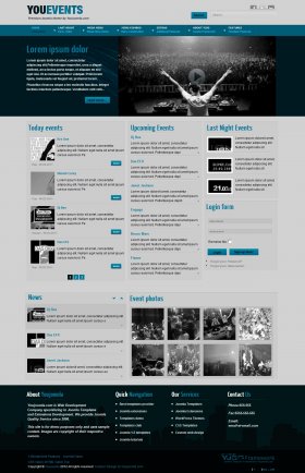 Youevents - Clubbing Joomla Template