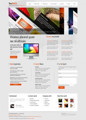 YouMedia - Developer portfolio Joomla Template
