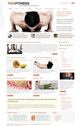 Youfitness - Fitness Wordpress Theme