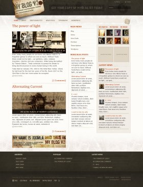 MyBlog V2-  Blog WordPress Theme